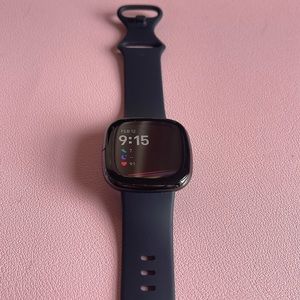 Fitbit Sense. Used twice- excellent condition. Box and charger included.